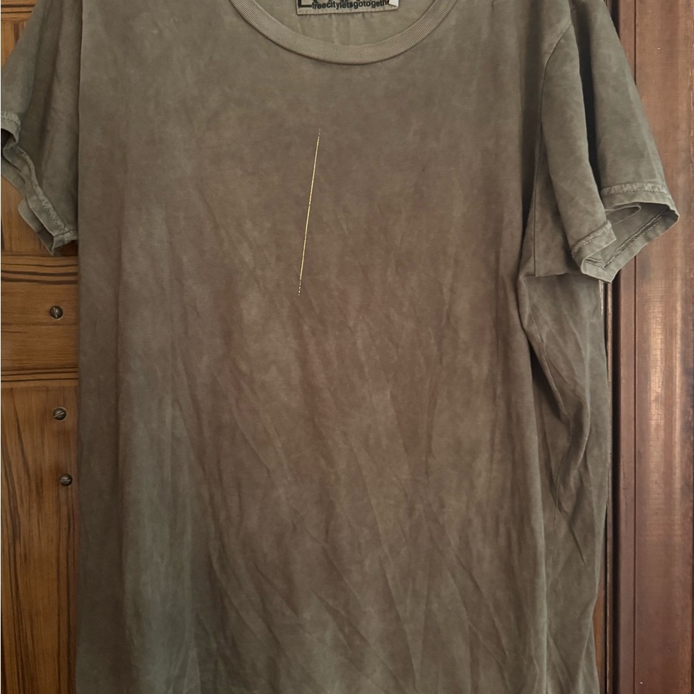 NWOT Freecity Green Short Sleeve Tee XXL